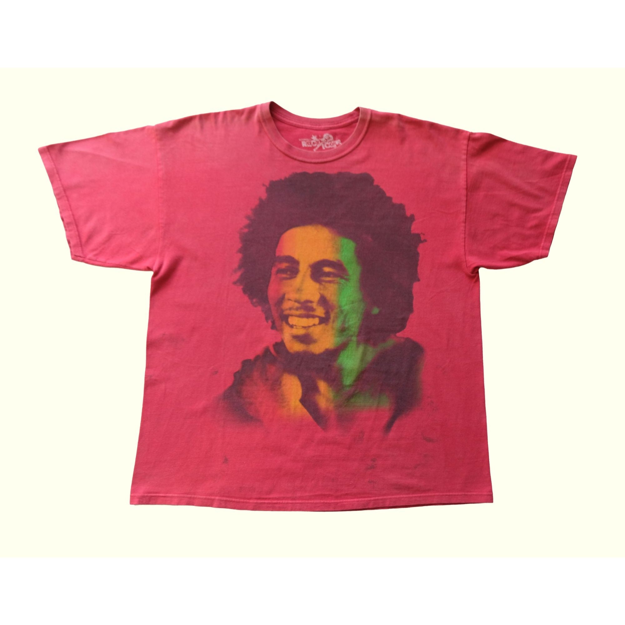 2000s Y2K VINTAGE BOB MARLEY PORTRAIT T SHIRT : SZ XL – RUNITMATES