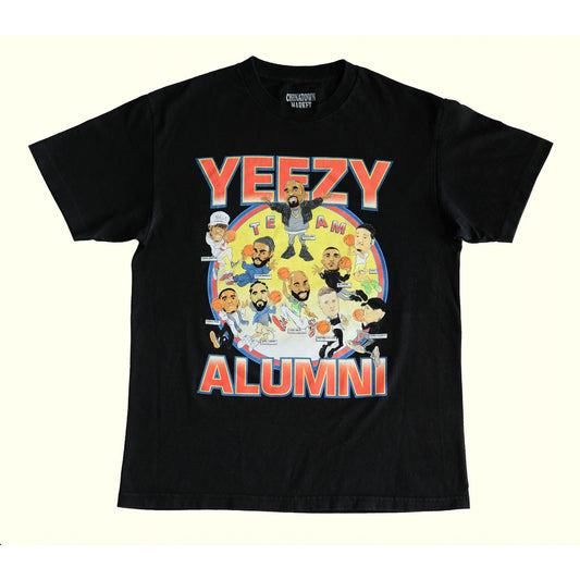 CHINATOWN MARKET YEEZY ALUMNI VIRGIL T SHIRT BLACK : SZ L