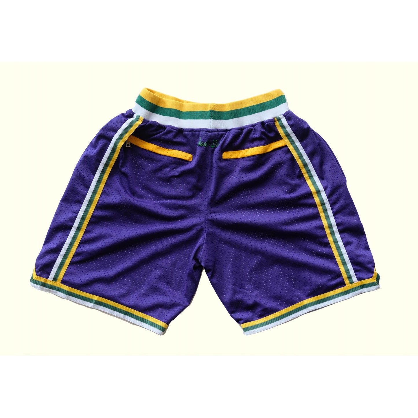 1993 1994 JUST DON VINTAGE NBA UTAH JAZZ SHORTS MITCHELL & NESS : SZ M