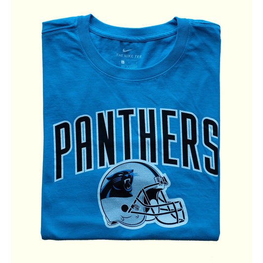 NIKE VINTAGE CAROLINA PANTHERS NFL BLUE T SHIRT SZ L