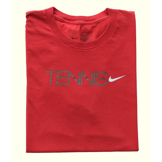 2005 VINTAGE Y2K TENNIS NIKE FIT T SHIRT : SZ XL