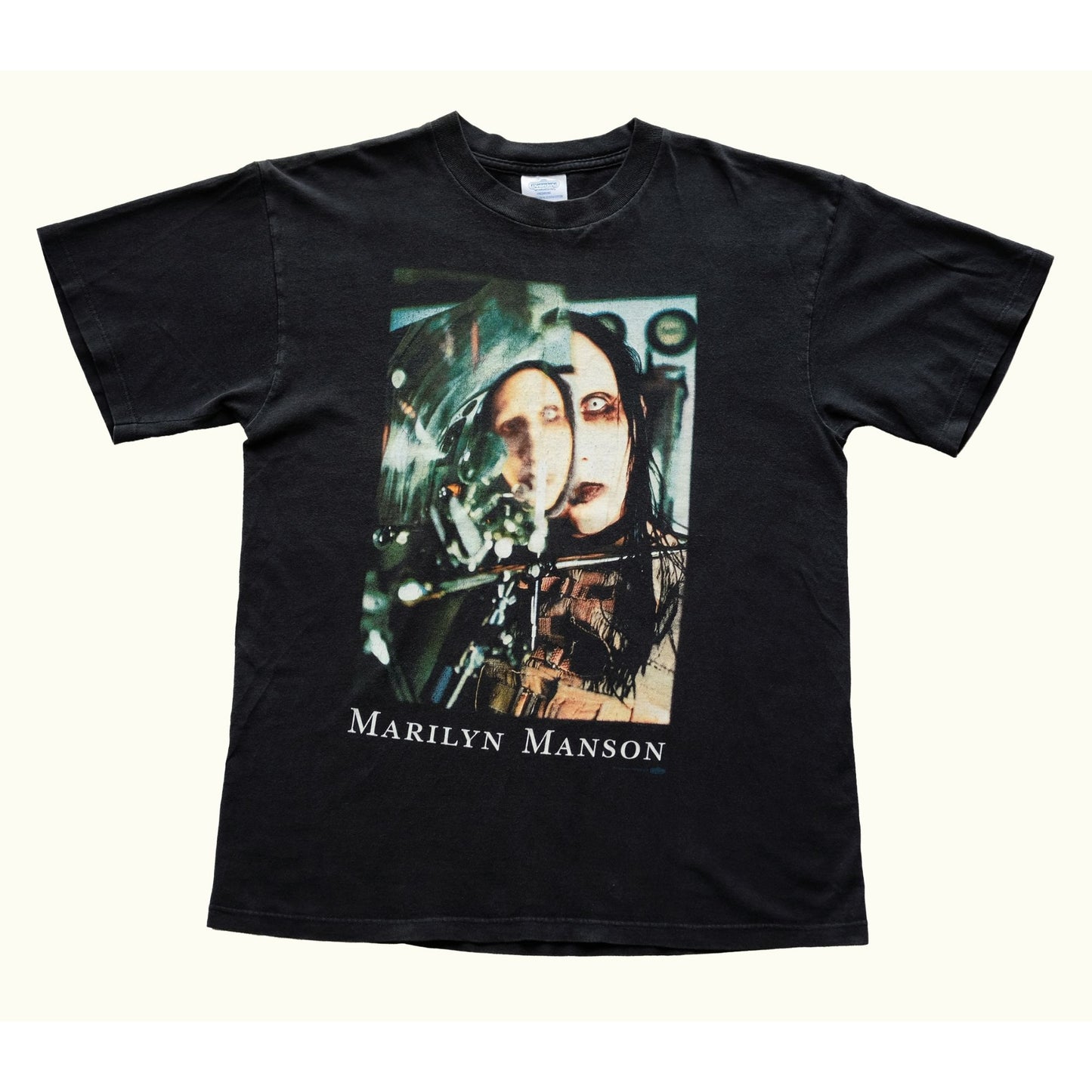 WINTERLAND PRODUCTIONS MARILYN MANSON BEAUTIFUL PEOPLE T SHIRT BLACK : SZ L