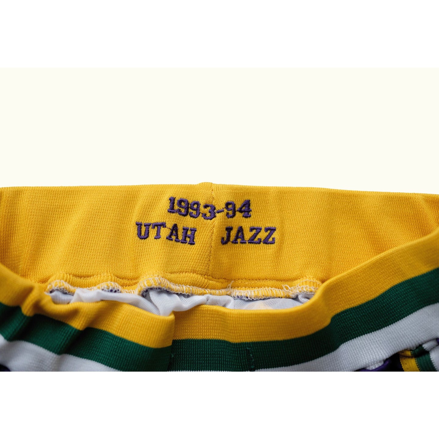 1993 1994 JUST DON VINTAGE NBA UTAH JAZZ SHORTS MITCHELL & NESS : SZ M