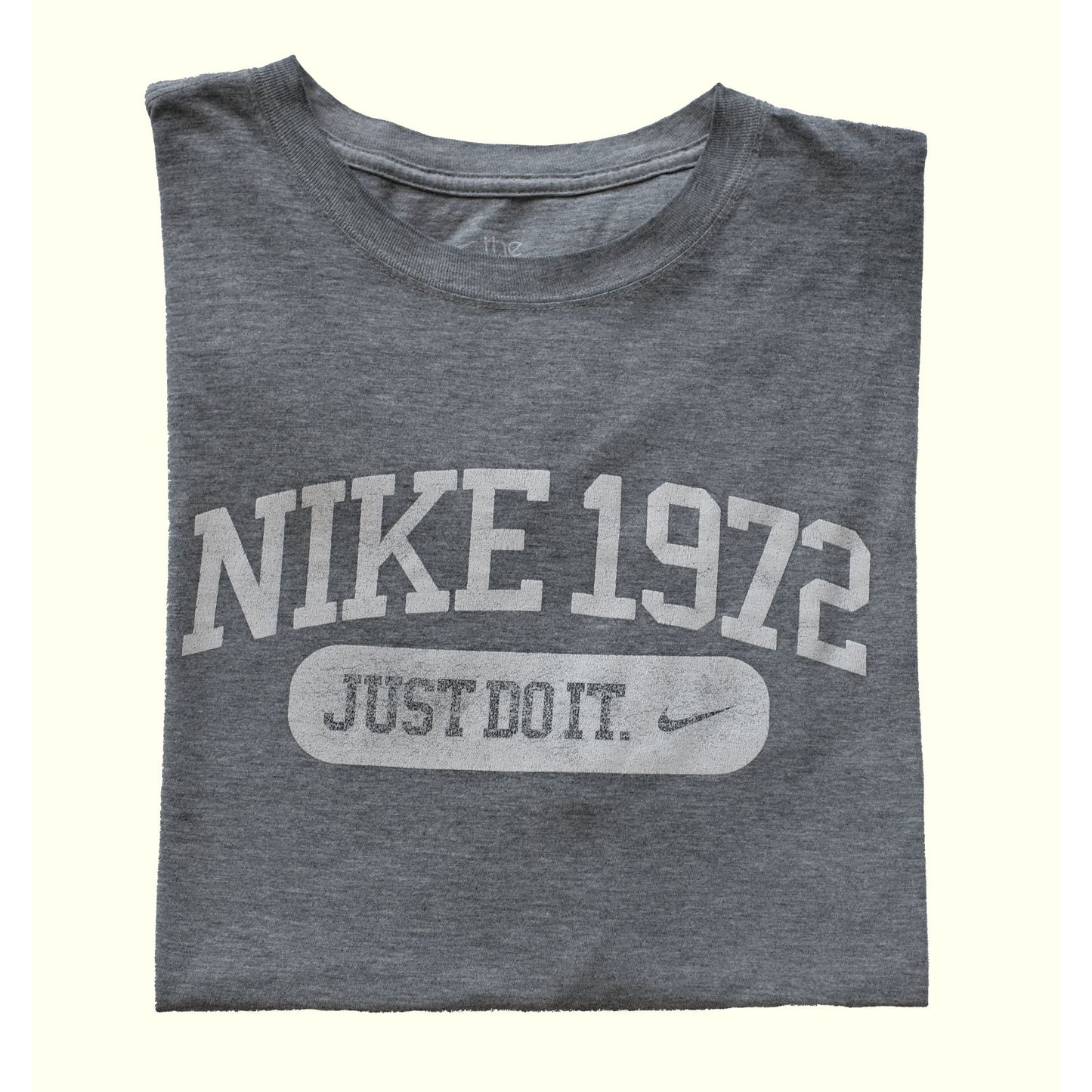 2000s 2010 1990s Y2K VINTAGE NIKE 'JUST DO IT' T SHIRT GRAY : SZ XXL