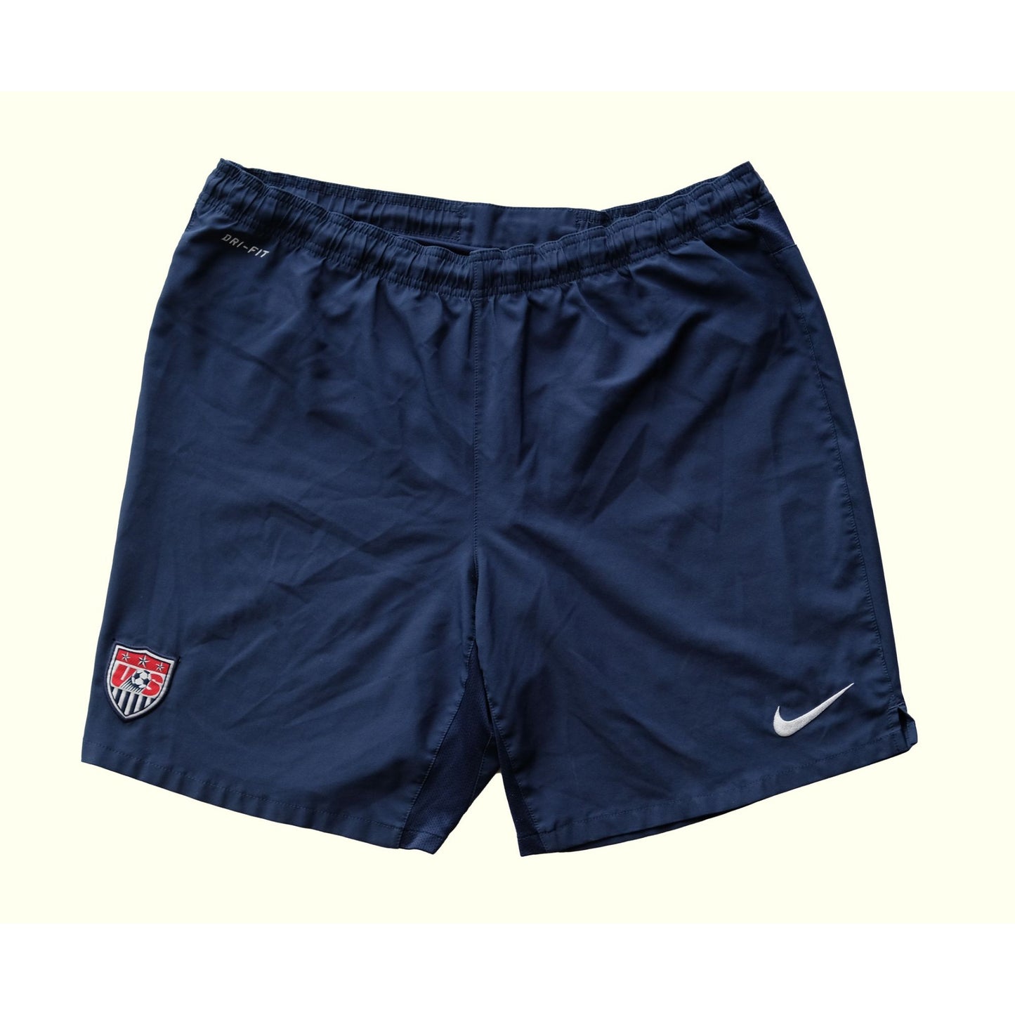 2012 NIKE USA DRI FIT SOCCER SHORTS NAVY : SZ XXL