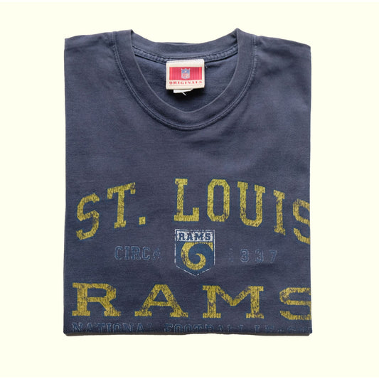 1990s VINTAGE NFL LOS ANGELES ST LOUIS RAMS T SHIRT : SZ XL