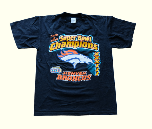 DENVER BRONCOS CHAMPIONSHIP T-SHIRT : SZ L