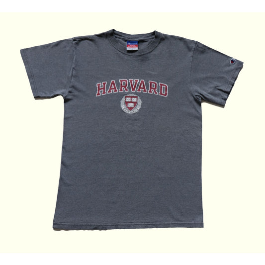 1990s VINTAGE CHAMPION HARVARD UNIVERSITY T SHIRT : SZ M